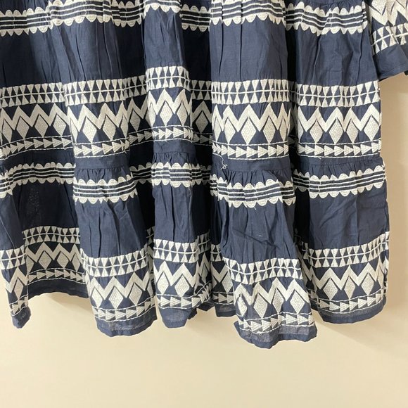 A-line Embroidered Mini Dress - Picture 7 of 10